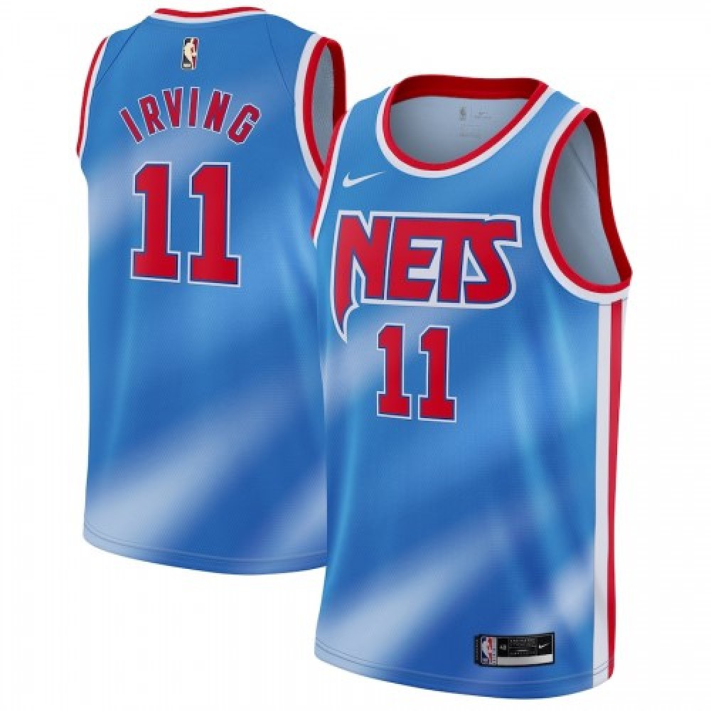 Men's Brooklyn Nets Kyrie Irving #11 Blue 2020/21 Swingman Jersey - Classic Edition-Pro Kit Vault | Brand New 26/27 Sports Jerseys